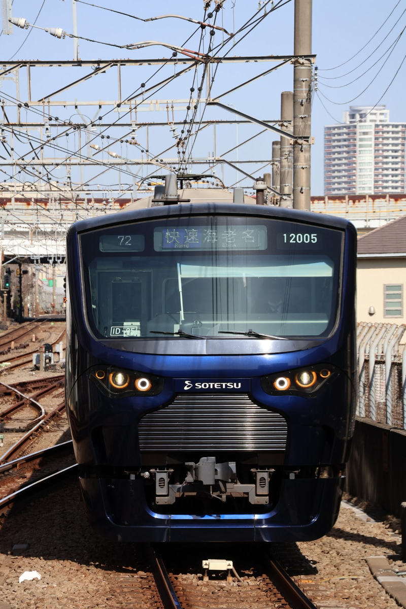 相模鉄道 かしわ台車両センター 12000系 12105F