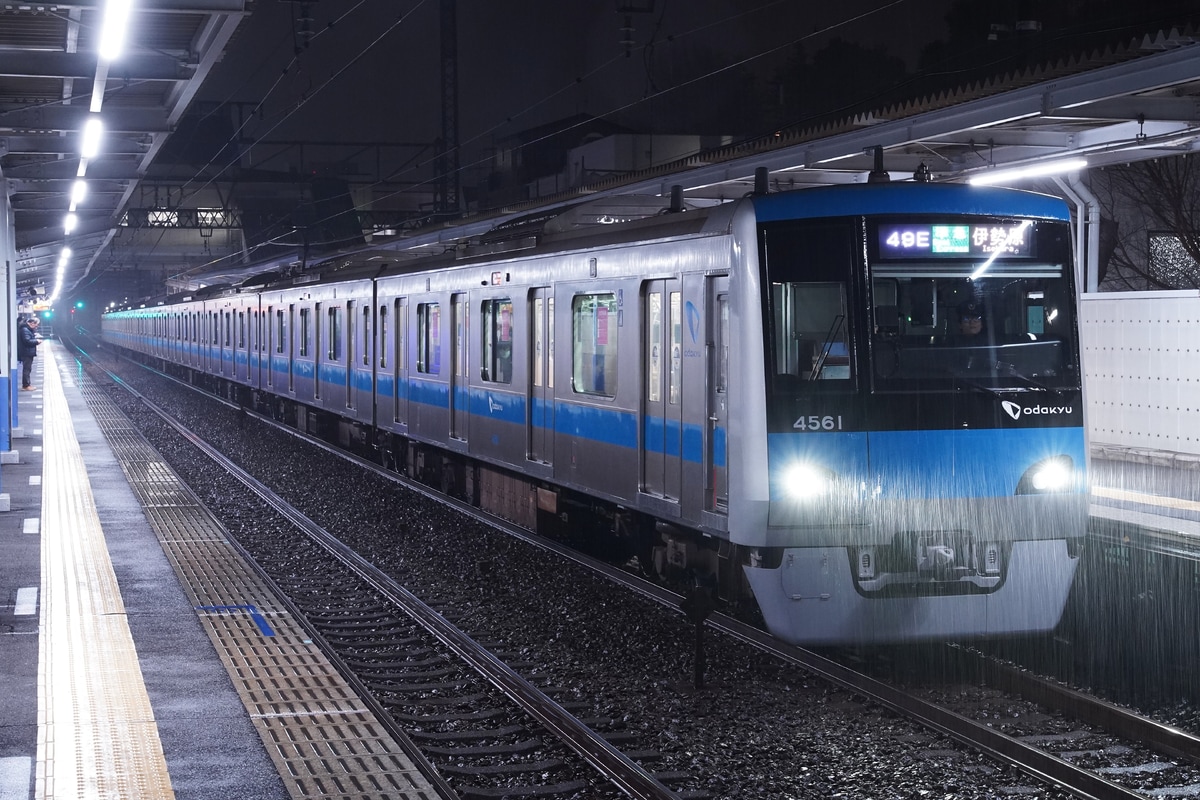 小田急電鉄 喜多見検車区 4000形 4061F