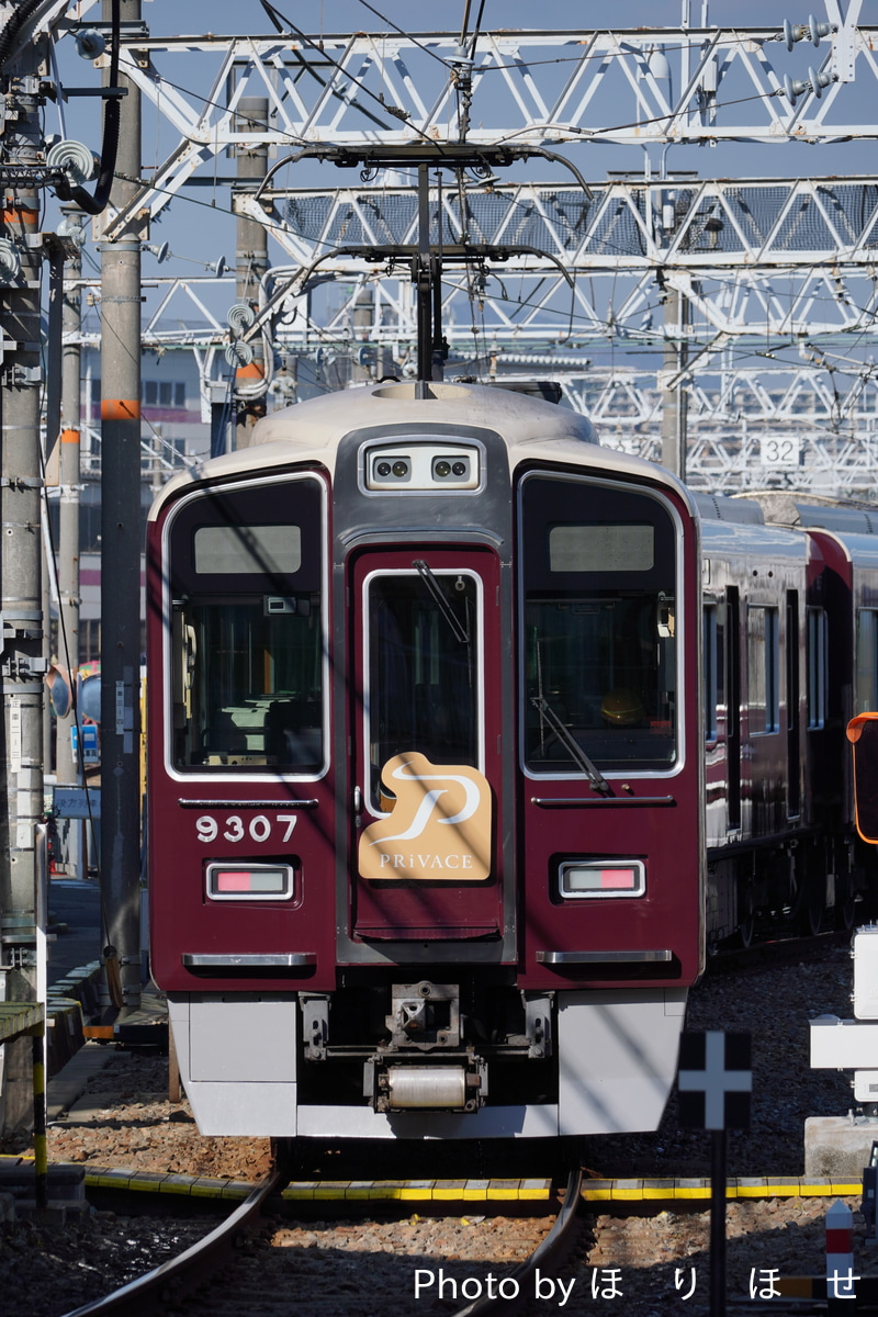 阪急電鉄 正雀車庫 9300系 9307F