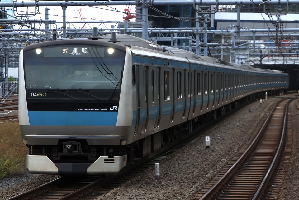 JR東E233系サイ129編成<br class="br-sp" />(ウラ129編成)の写真