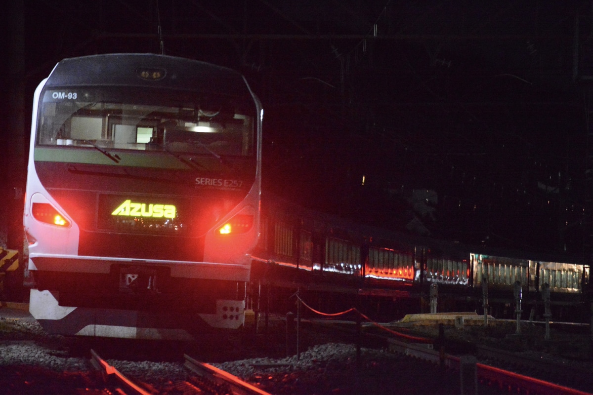 JR東日本 大宮総合車両センター東大宮センター E257系 オオOM-93編成