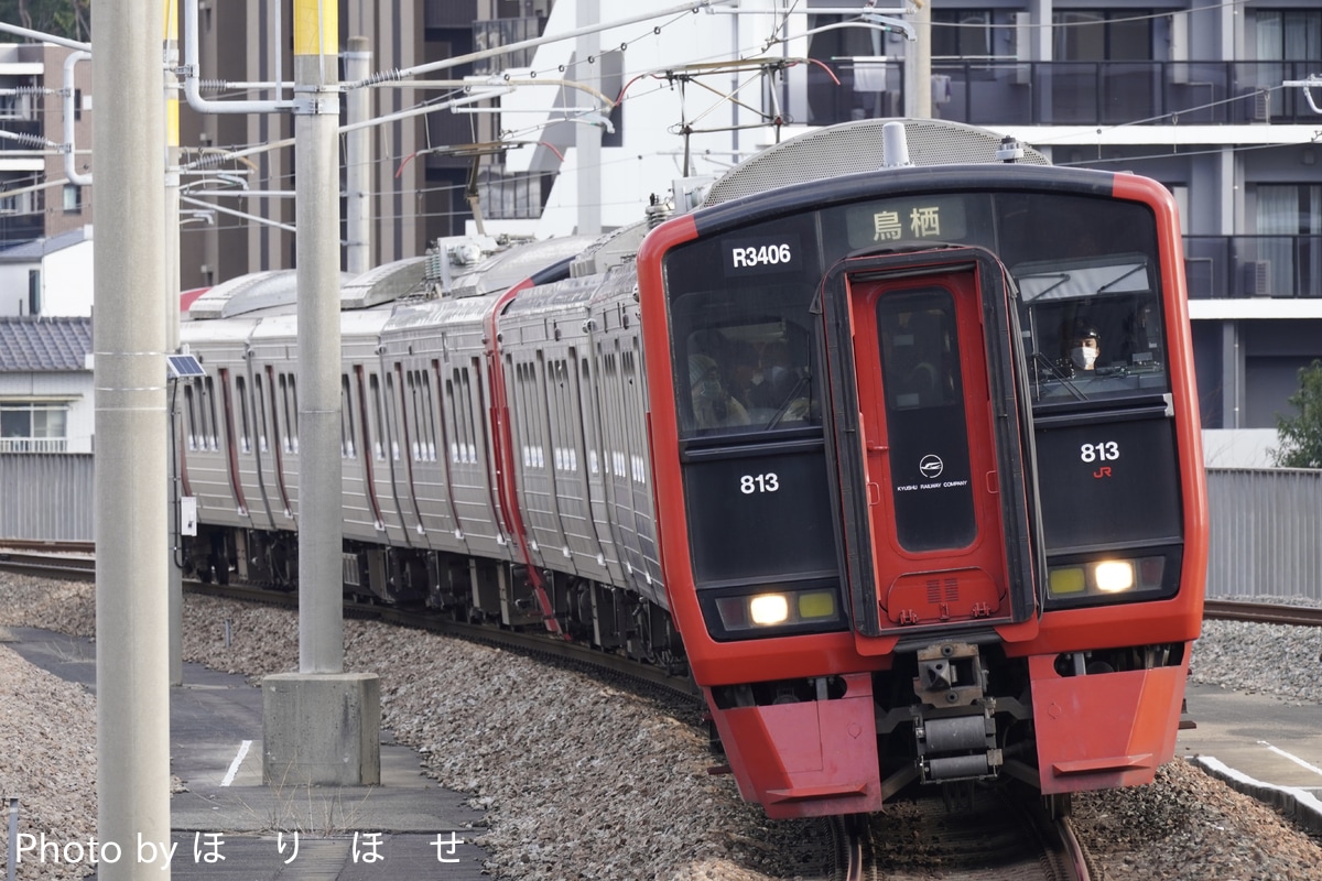 JR九州 南福岡車両区 813系 R3406編成