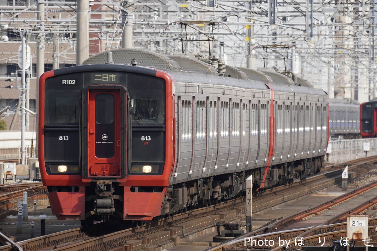 JR九州 南福岡車両区 813系 R102編成