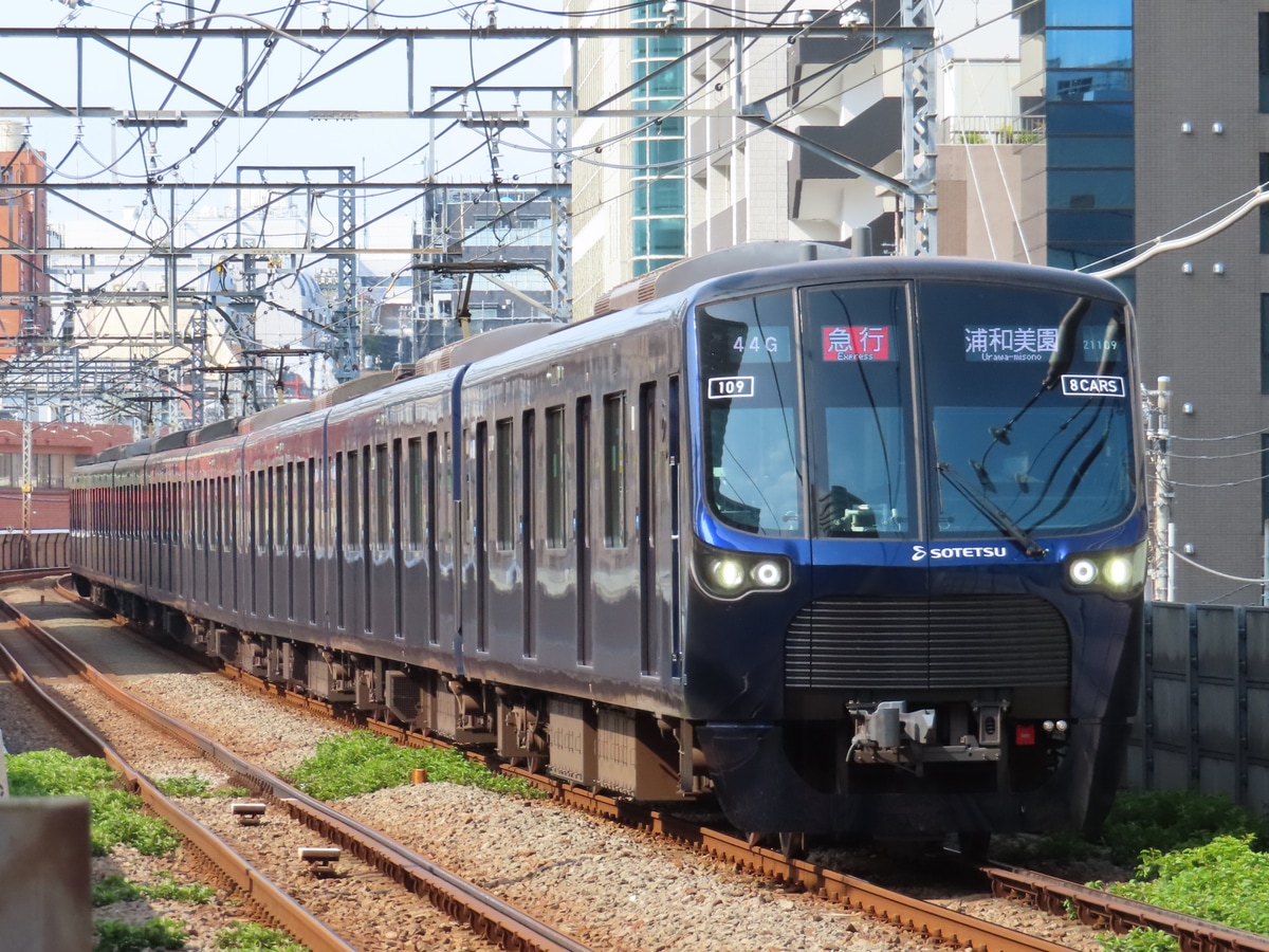 相模鉄道 かしわ台車両センター 21000系 21109F