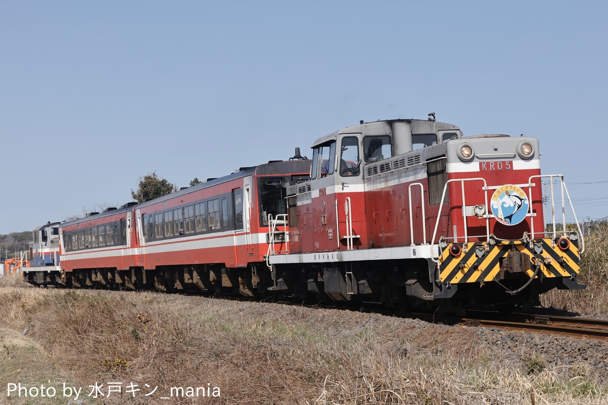 鹿島臨海鉄道 神栖車両区 KRD 5
