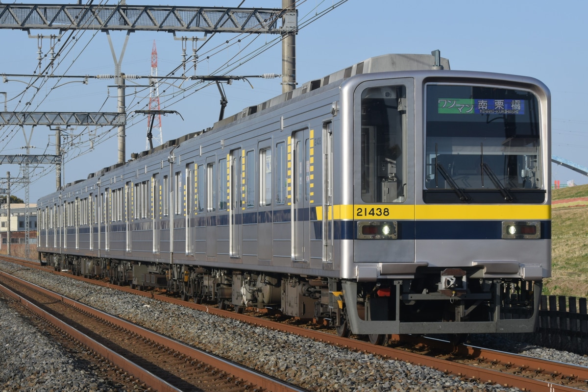 東武鉄道 南栗橋車両管区本所 20400型 21438F