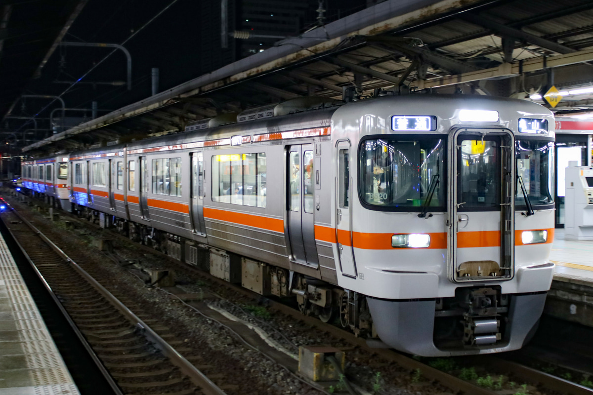 JR東海 神領車両区 313系 シンB520編成