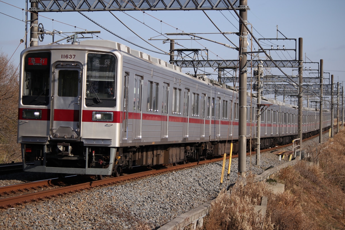 東武鉄道 森林公園検修区 10030型 11637F