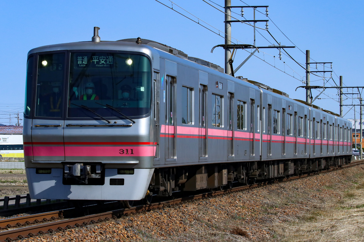 名古屋鉄道 犬山検車区 300系 311F