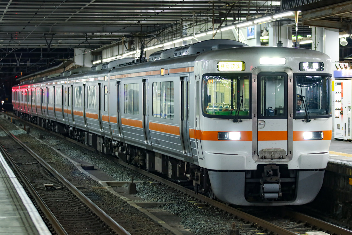 JR東海 大垣車両区 313系 カキY110編成