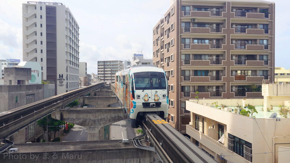 沖縄都市モノレール 沖縄都市モノレール運営基地 1000形 21編成