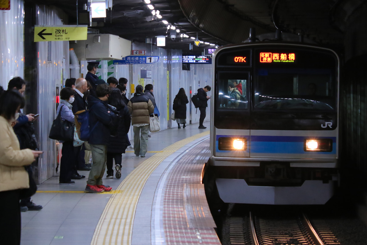 JR東日本 三鷹車両センター E231系800番台 ミツK4編成
