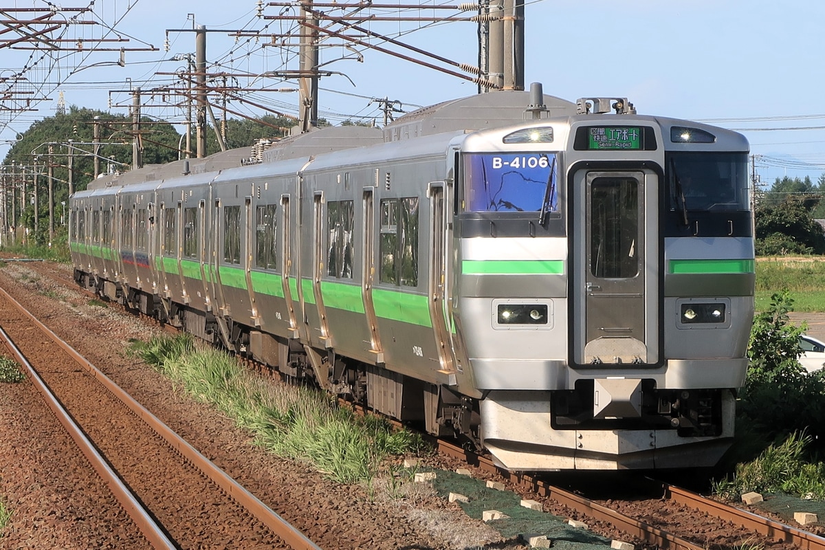 JR北海道 札幌運転所 733系 B-4106
