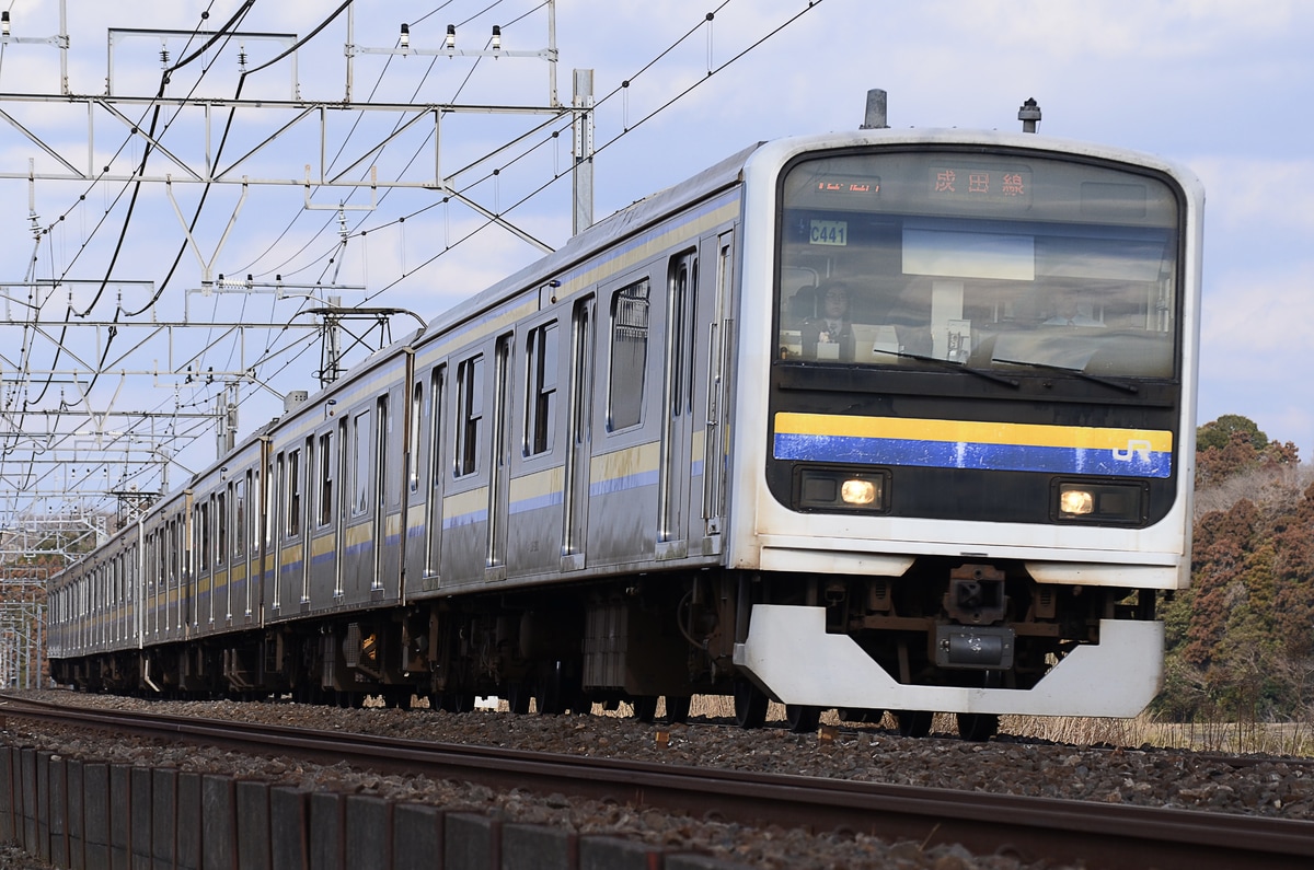 JR東日本 幕張車両センター 209系 マリC441編成