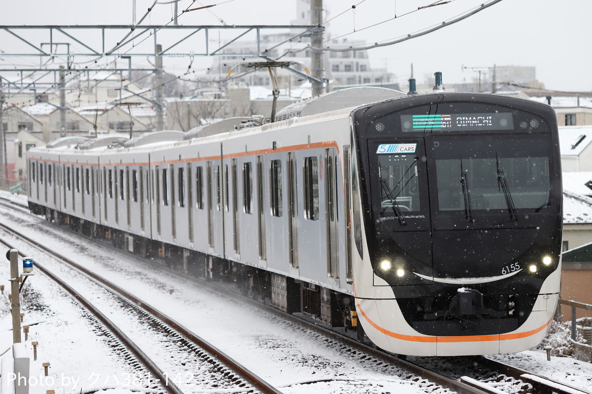 東急電鉄 長津田検車区 6020系 6155F