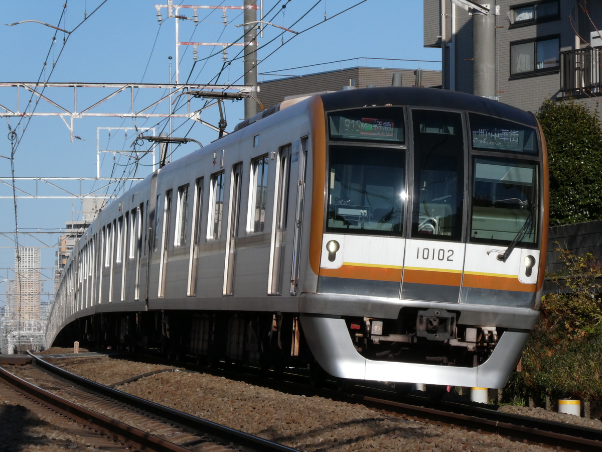 東京メトロ 和光検車区 10000系 10102F