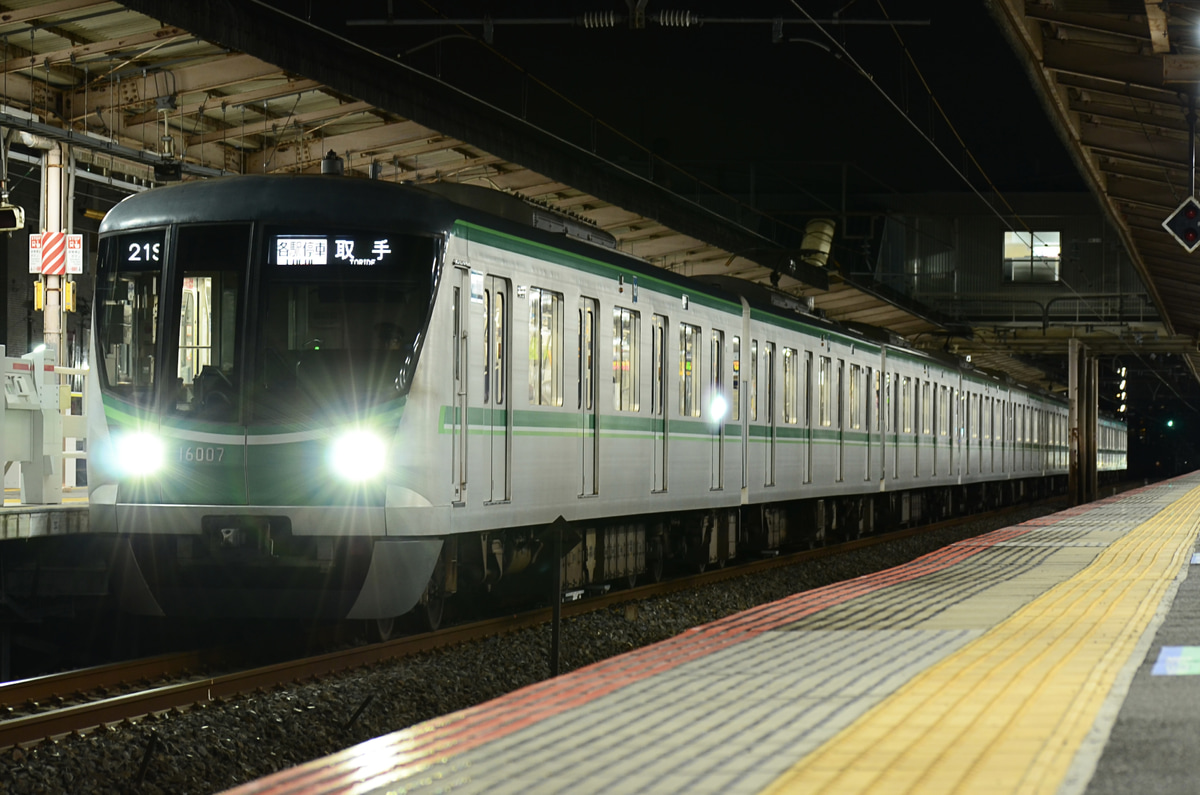 東京メトロ 綾瀬検車区 16000系 16107F