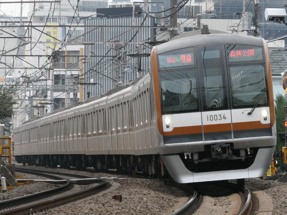 メトロ10000系10134F(10134編成)（和光検車区）の編成データ、編成表