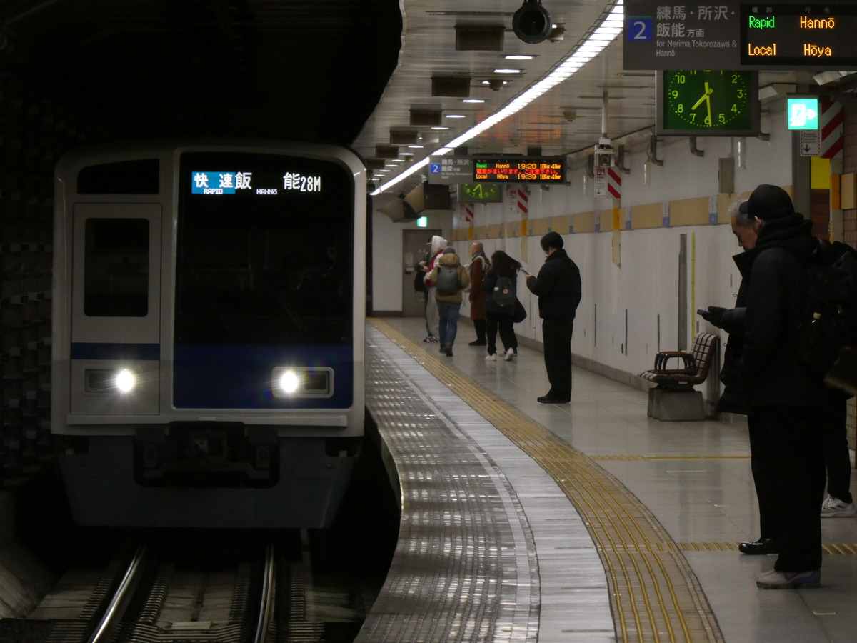 西武鉄道 小手指車両管理所 6000系 6113F