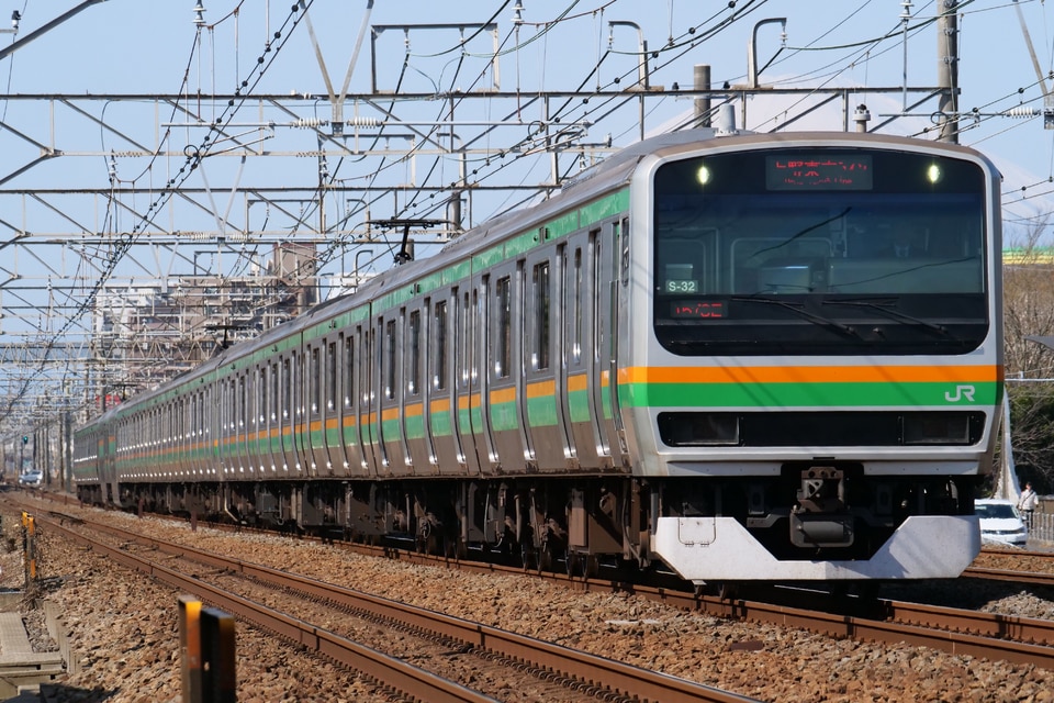 JR東E231系コツS-32編成<br class="br-sp" />(コツS32編成)(コツS-32)(コツS32)の写真