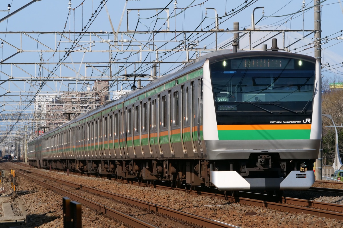 JR東日本 小山車両センター E233系 ヤマU223編成