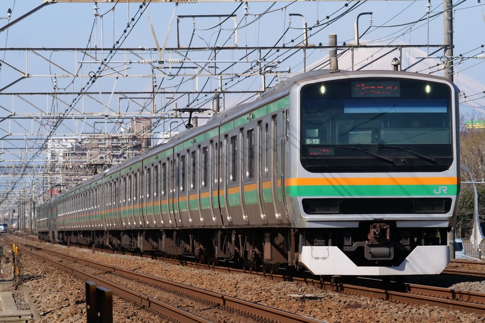 JR東E231系コツS-12編成<br class="br-sp" />(コツS12編成)(コツS-12)(コツS12)の写真