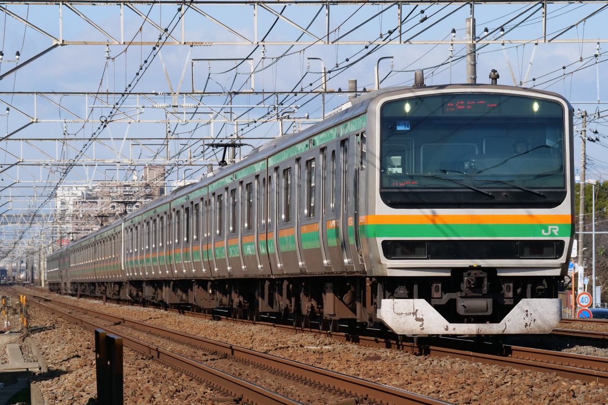 JR東日本 小山車両センター E231系 ヤマU14編成