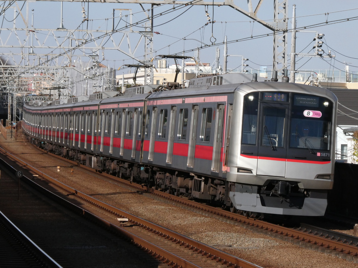 東急電鉄 元住吉検車区 5050系 5171F