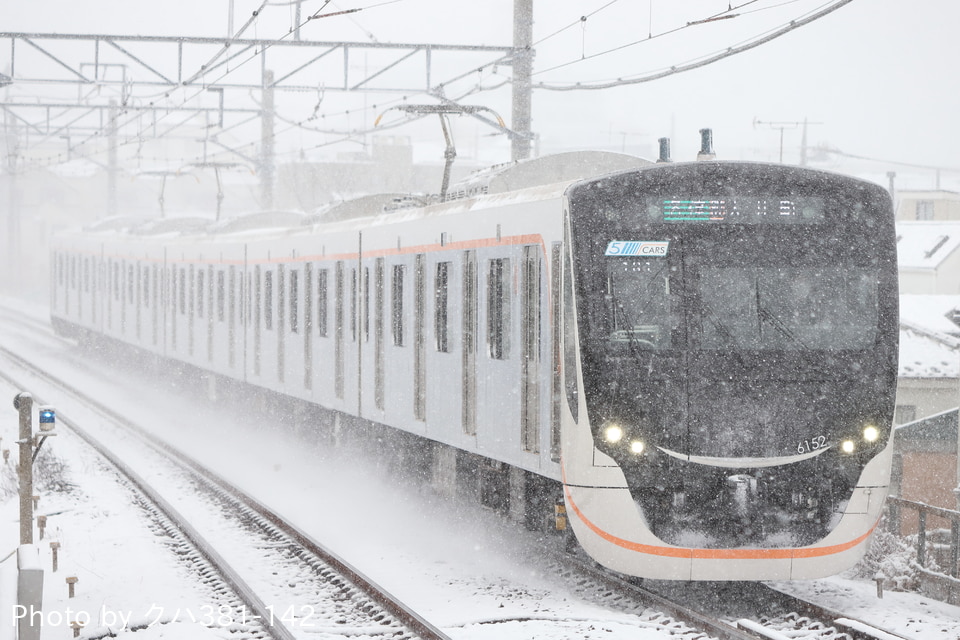 東急6020系6152F<br class="br-sp" />(6152編成)の写真