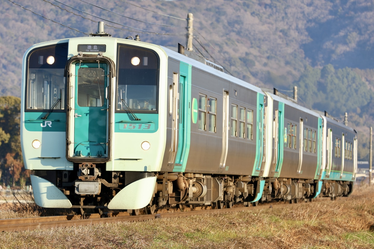JR四国 徳島運転所 1500形 1513