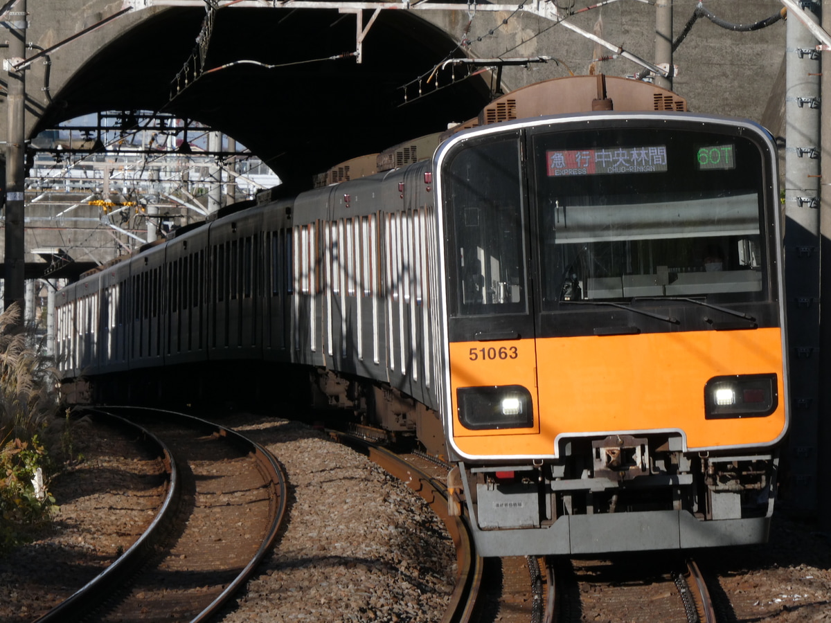 東武鉄道 南栗橋工場 50050系 51063F