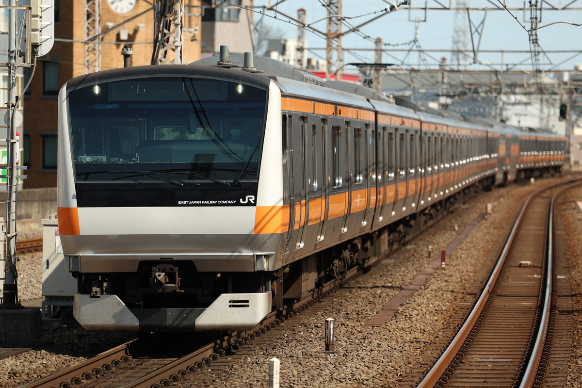 JR東日本 豊田車両センター本区 E233系 トタT35編成