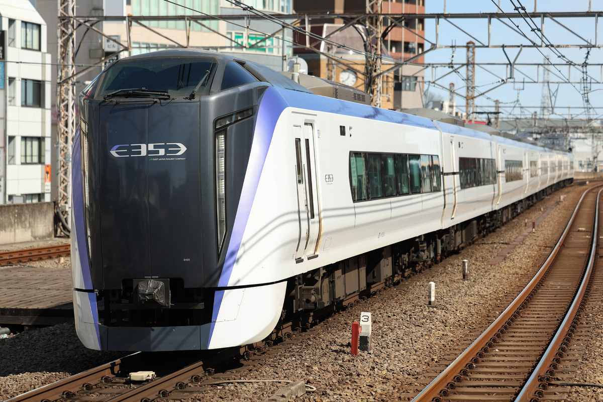 JR東日本 松本車両センター E353系 モトS105編成