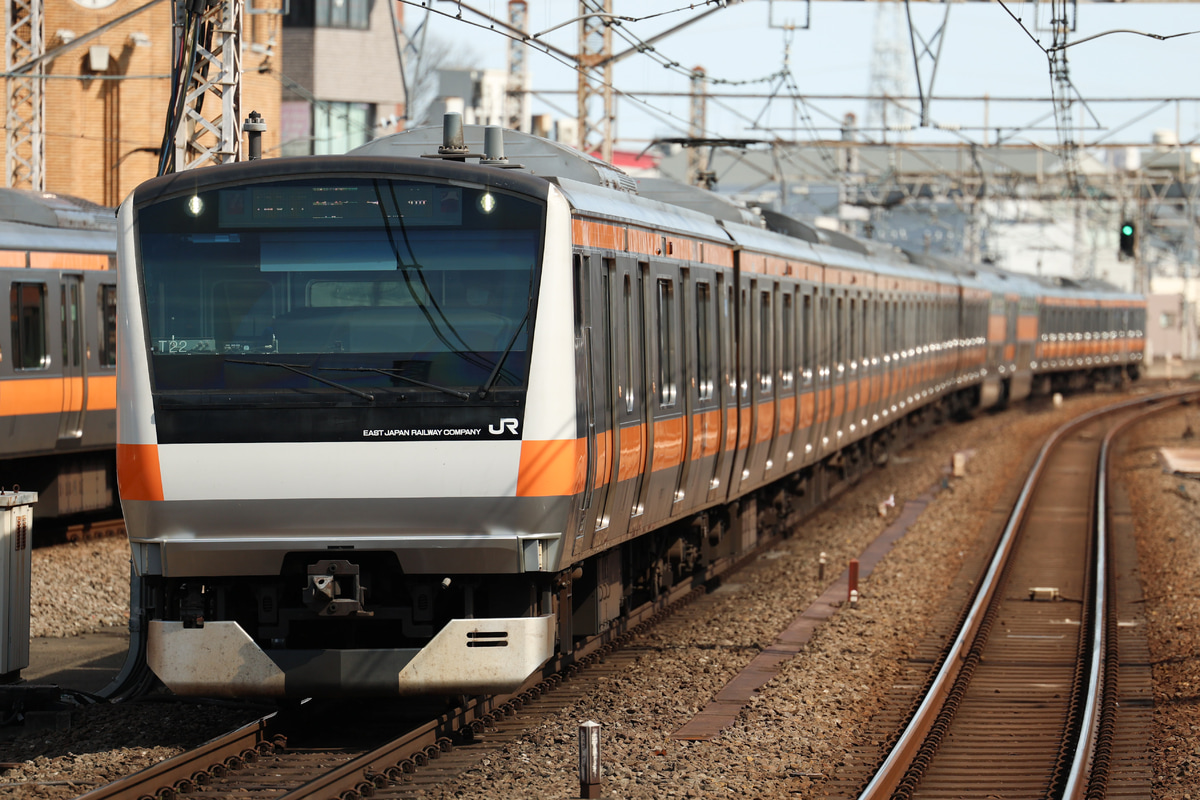 JR東日本 豊田車両センター本区 E233系 トタT22編成