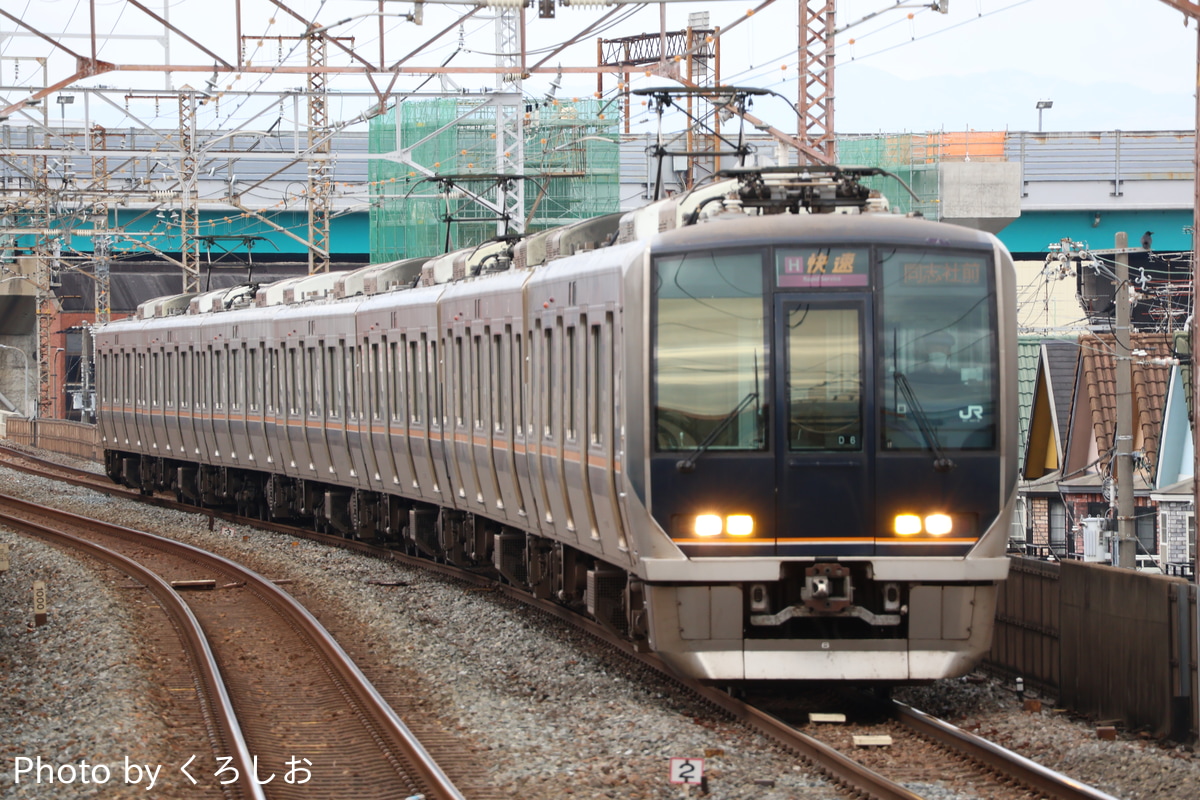 JR西日本 網干総合車両所明石支所 321系 D6編成