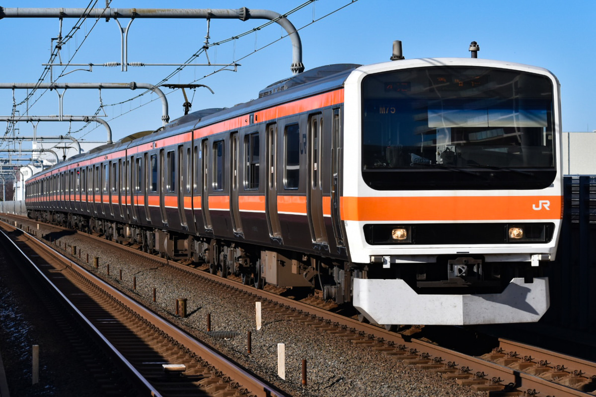 JR東日本 京葉車両センター 209系 ケヨM75編成