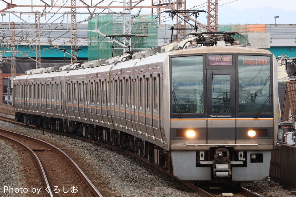 JR西207系T22編成の写真