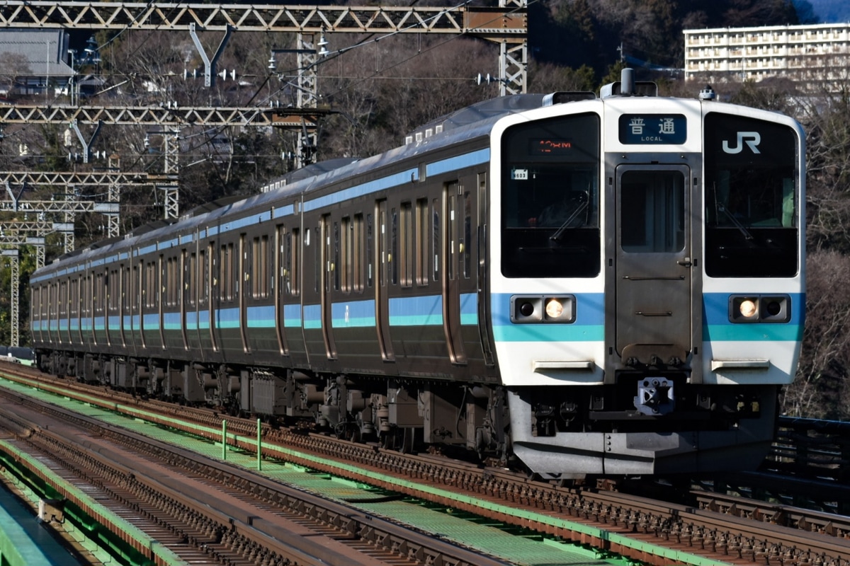 JR東日本 長野総合車両センター 211系 N603編成