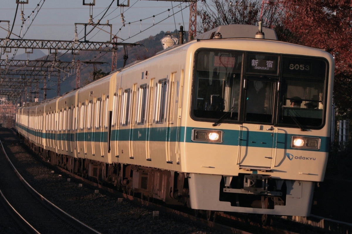 小田急電鉄 喜多見電車区 8000形 8053F
