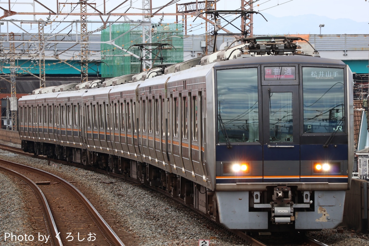 JR西日本 網干総合車両所明石支所 207系 T9編成