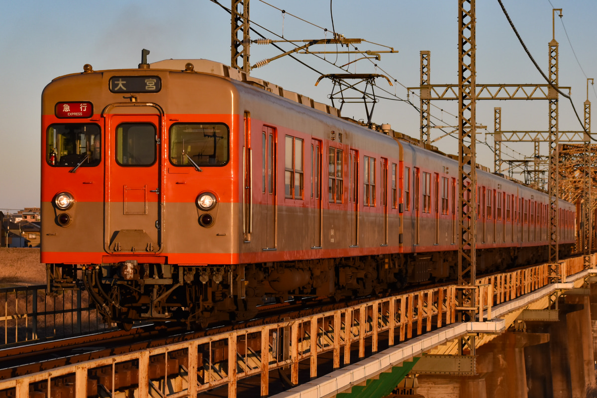 東武鉄道 南栗橋車両管区七光台支所 8000系 8111F