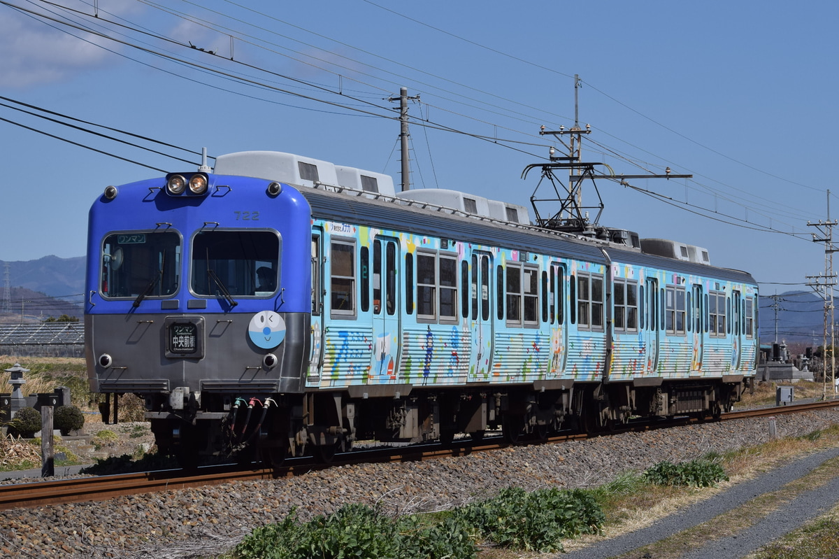 上毛電気鉄道 大胡車両区 700形 712