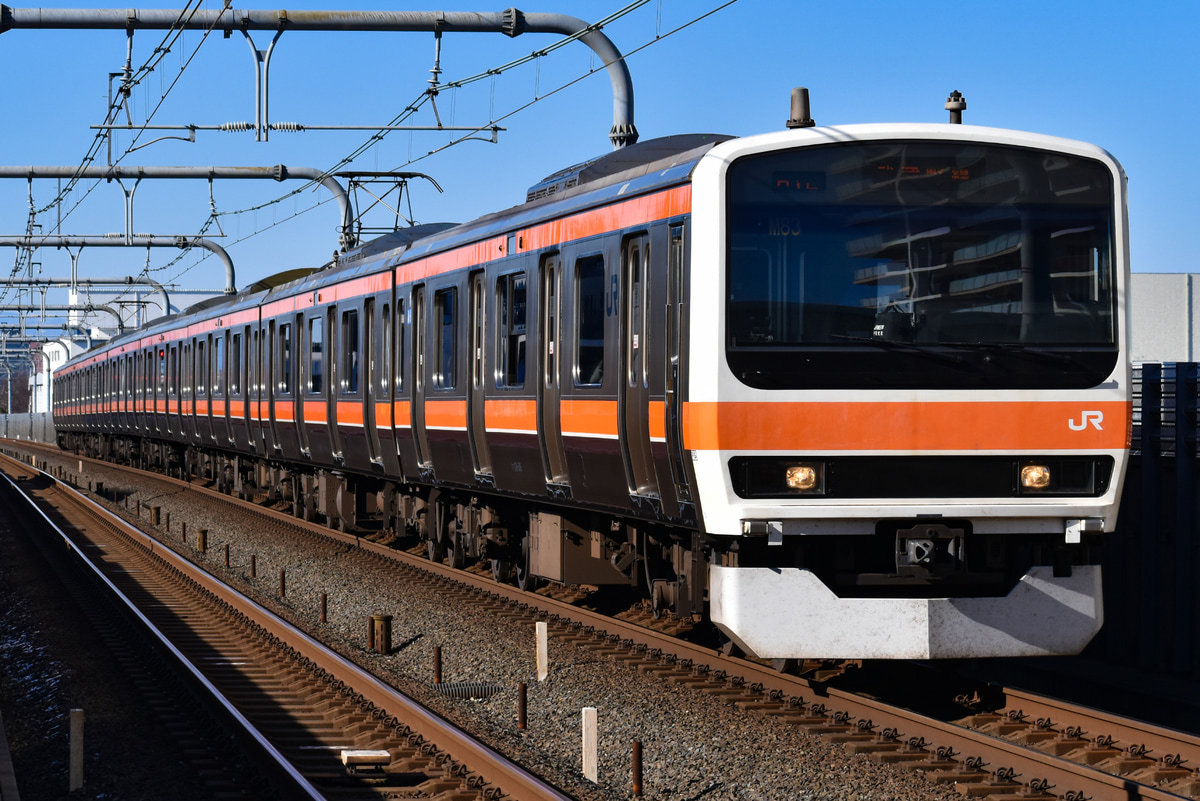 JR東日本 京葉車両センター 209系 ケヨM83編成
