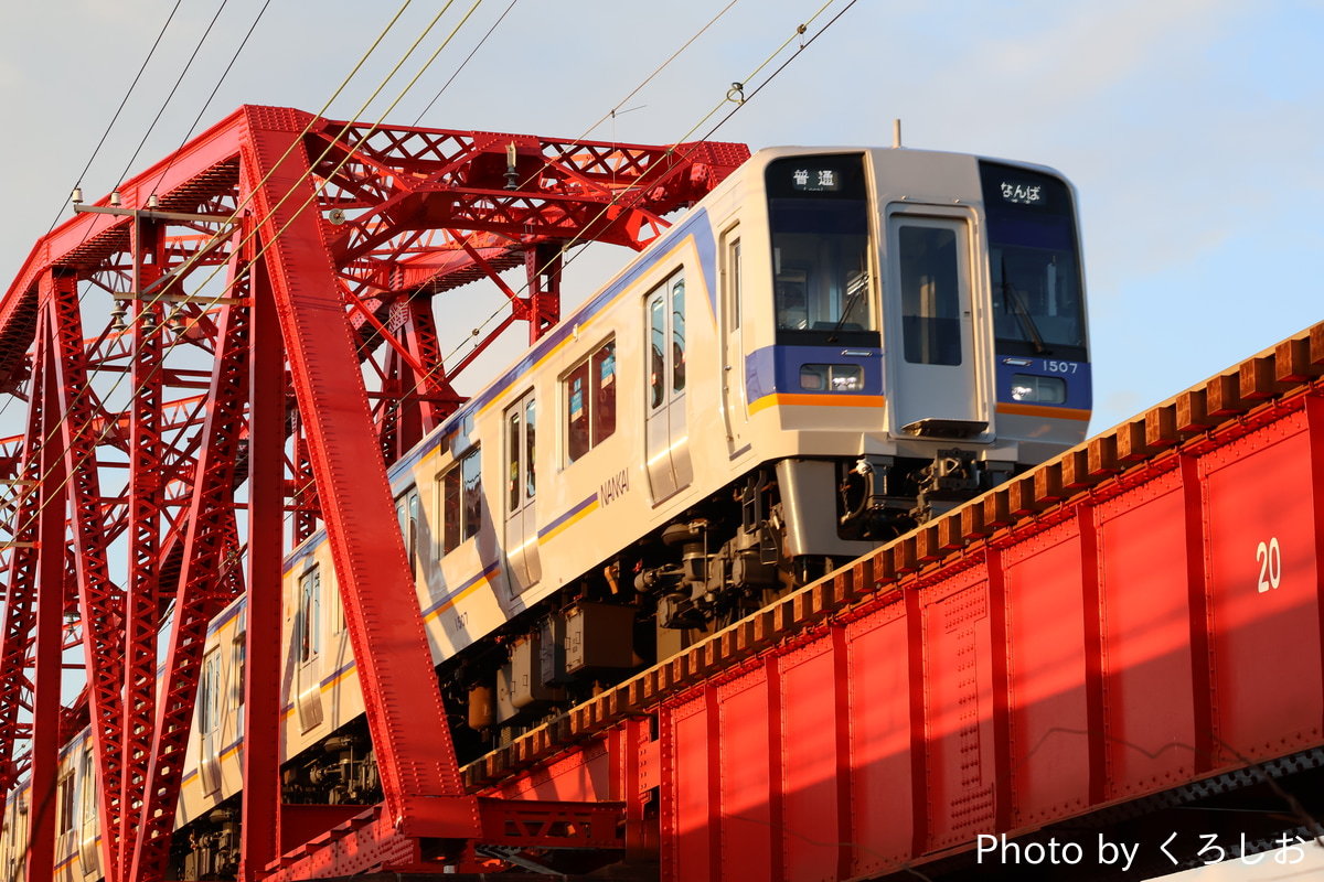 南海電気鉄道 住ノ江検車区 1000系 1007F