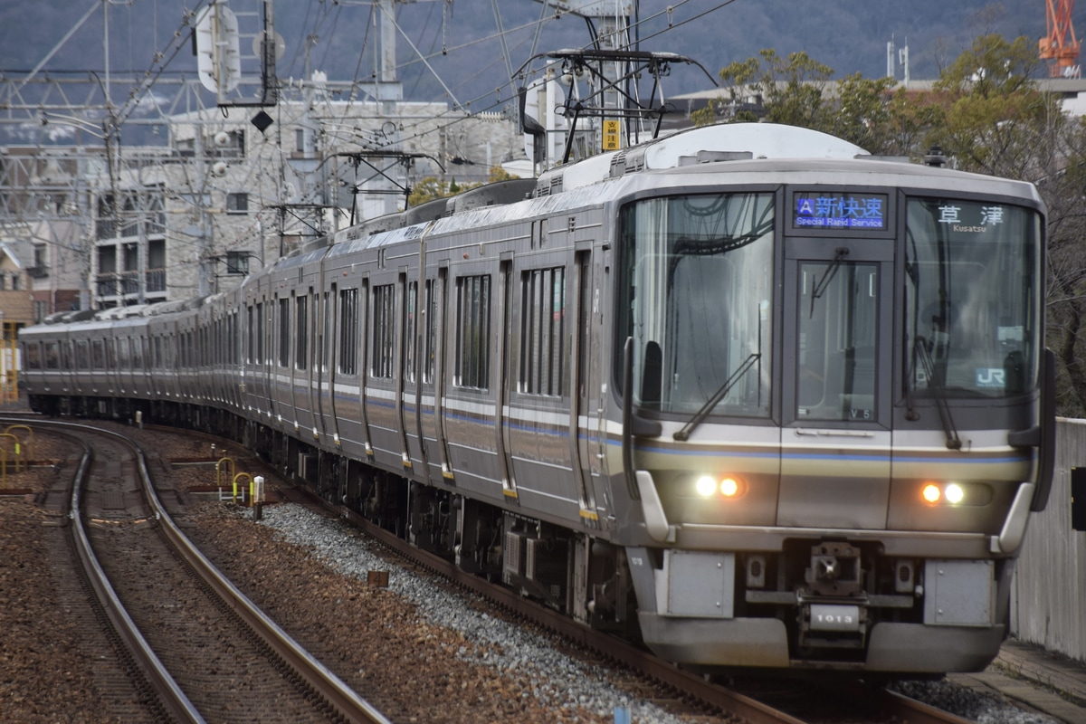 JR西日本 網干総合車両所本所 223系 V5編成