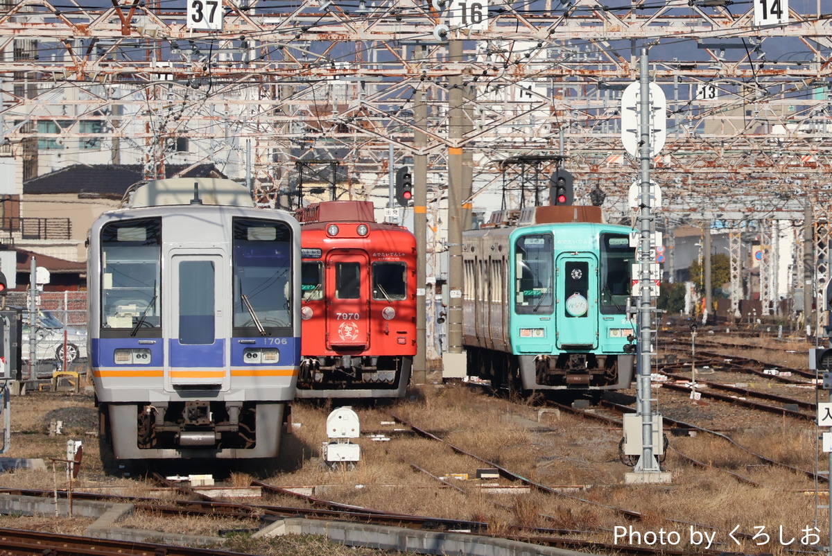 南海電気鉄道 住ノ江検車区 1000系 1036F