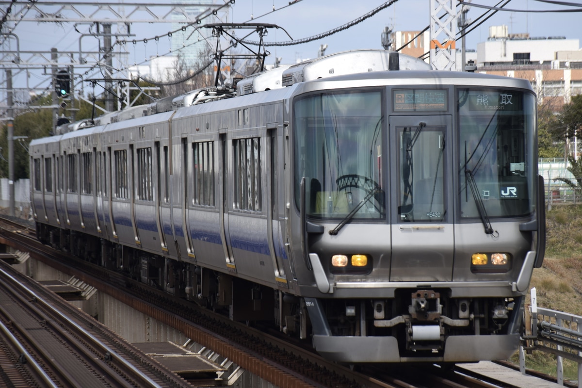 JR西日本 吹田総合車両所日根野支所 223系 HE430編成