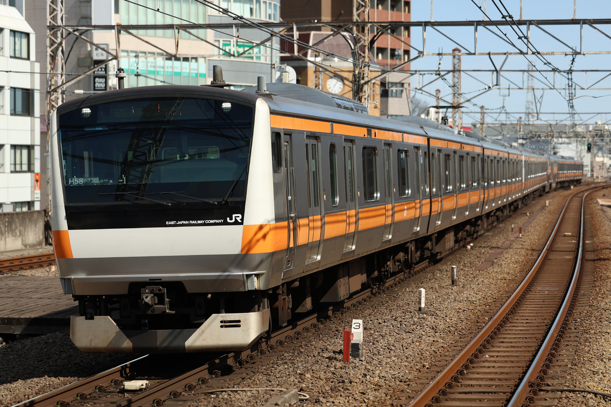 JR東日本 豊田車両センター本区 E233系 トタH58編成