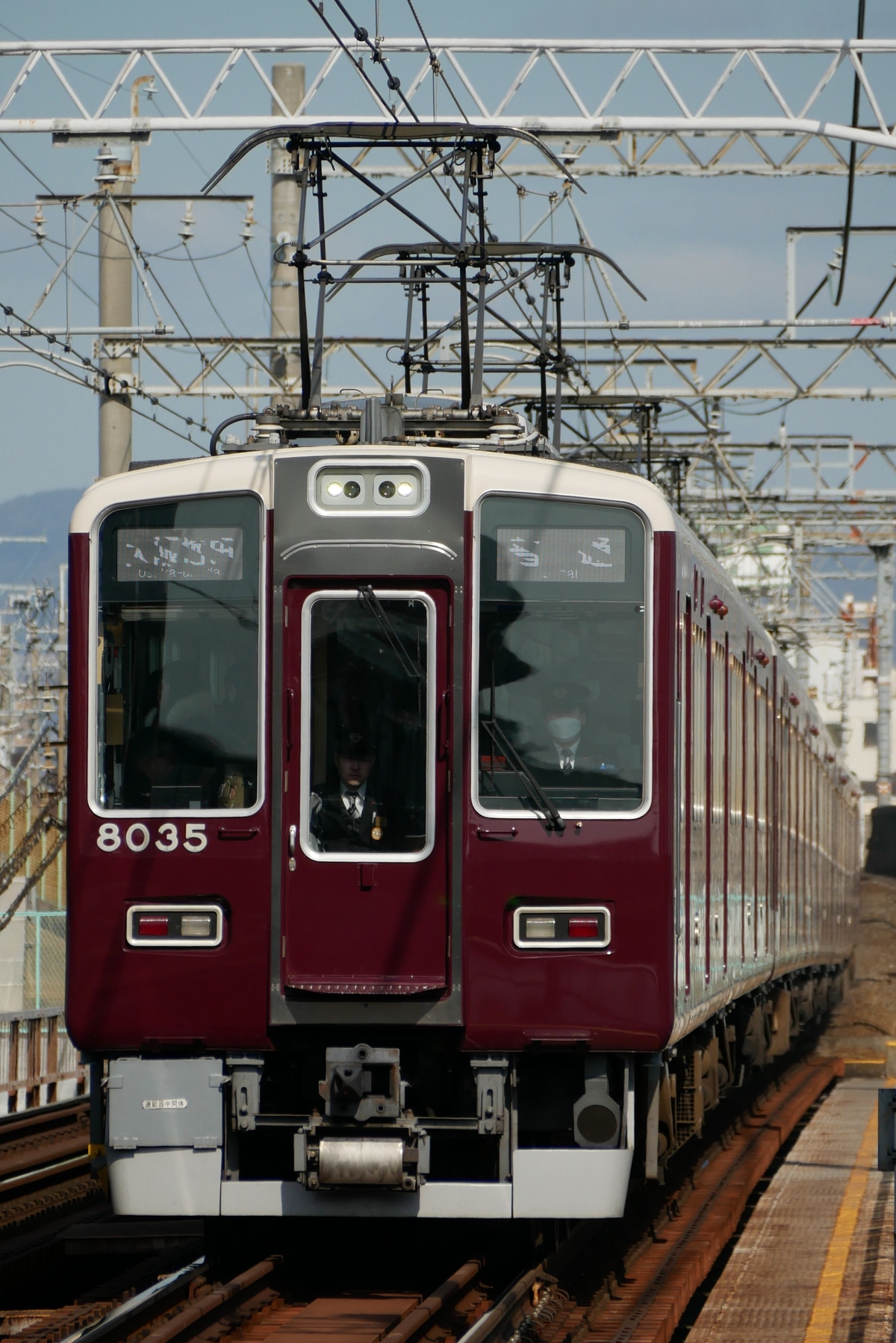 阪急電鉄 西宮車庫 8000系 8035F
