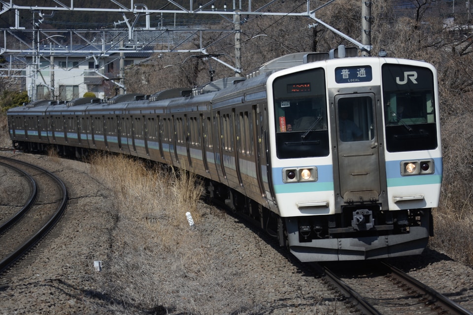 JR東211系ナノN609編成<br class="br-sp" />(ナノN609)の写真
